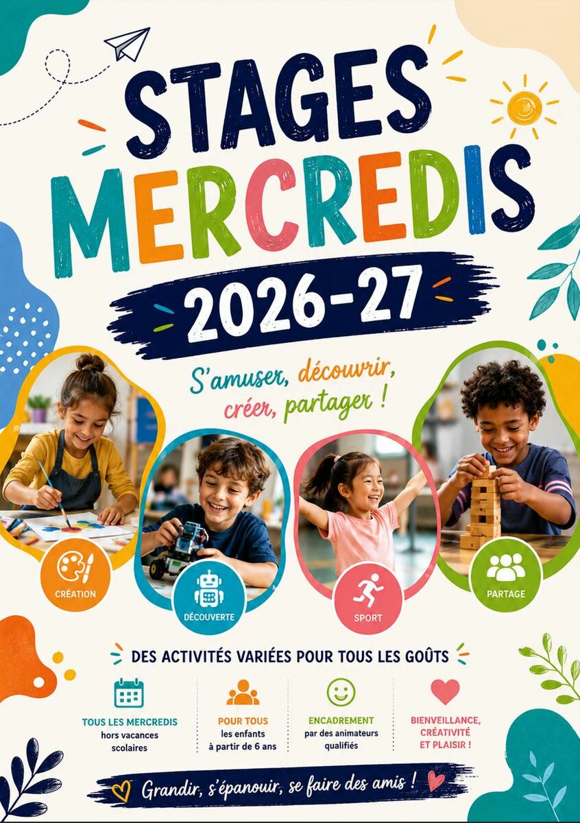 Stage Mercredis 2026-27