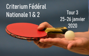 Criterium Fédéral N1 & N2, Tour 3