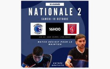 MATCH DE MAINTIEN NATIONALE 2 