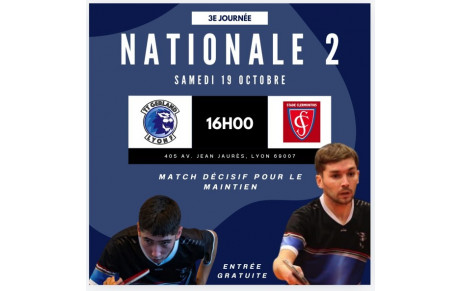 MATCH DE MAINTIEN NATIONALE 2 